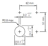 dimensions stopswitch emergency stop e-stop pushbutton illuminated series 84 eao