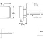 Capacitive Touch Sensor Switch dimensions