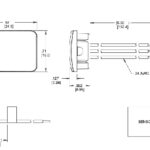 Capacitive Touch Sensor Switch dimensions