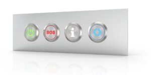 Series 82 pushbuttons with illuminated symbols