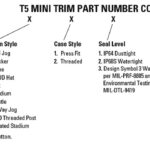 T5 trim switch mini trims joystick switch OTTO part number code