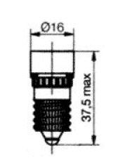 E14 LED-indikator Oshino Lamps