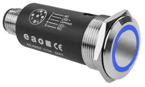 Strömbrytare serie 82 övergjuten M12-kontakt EAO